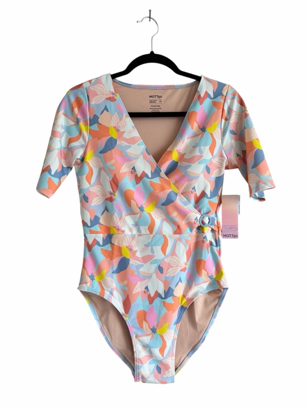 Mott50 Mia Elbow Wrap One Piece Swimsuit Size Medium
